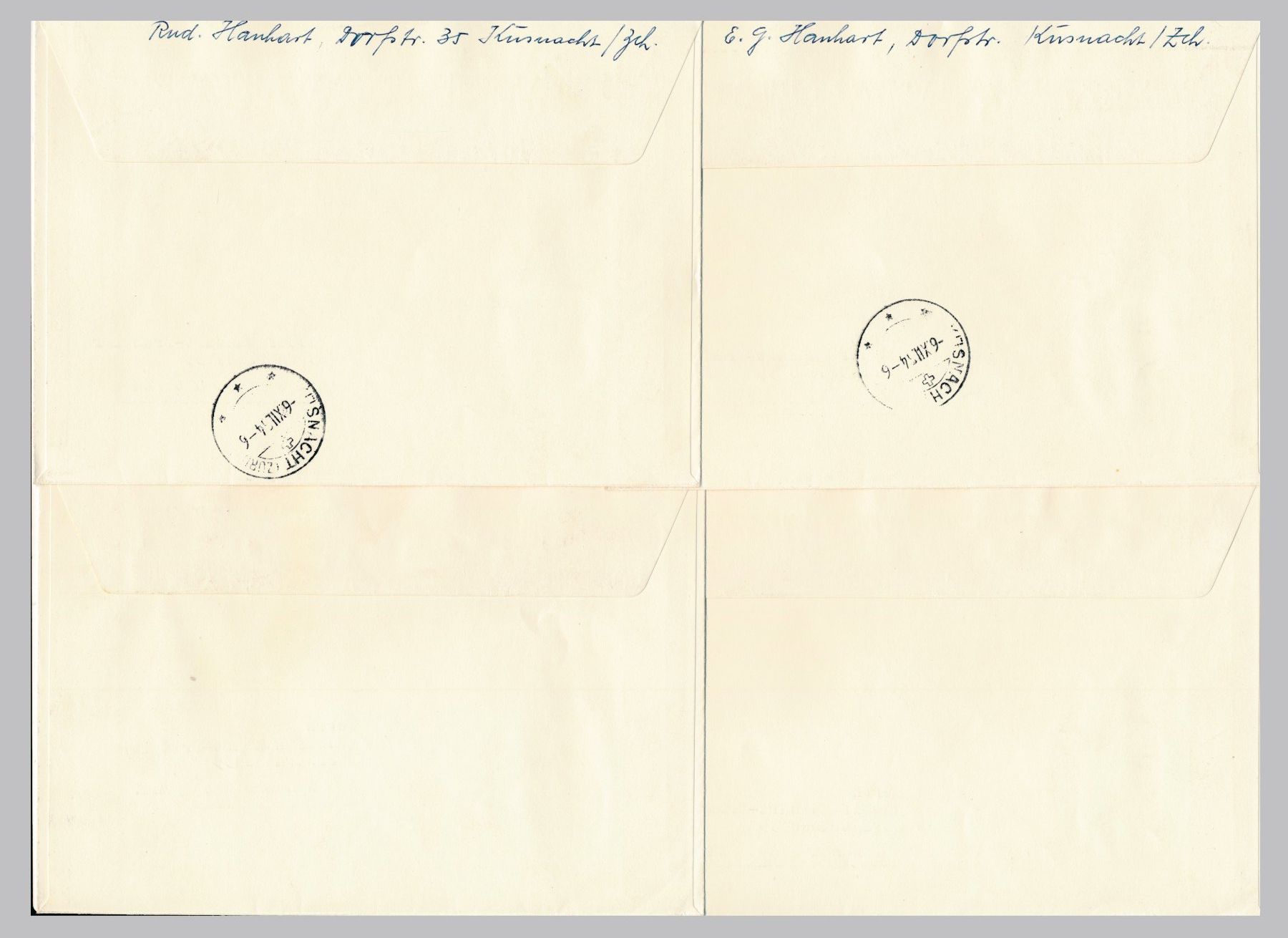 Alle Briefmarken: PJ FDC 1954 – Gebraucht aus Bonau von Profila3 1