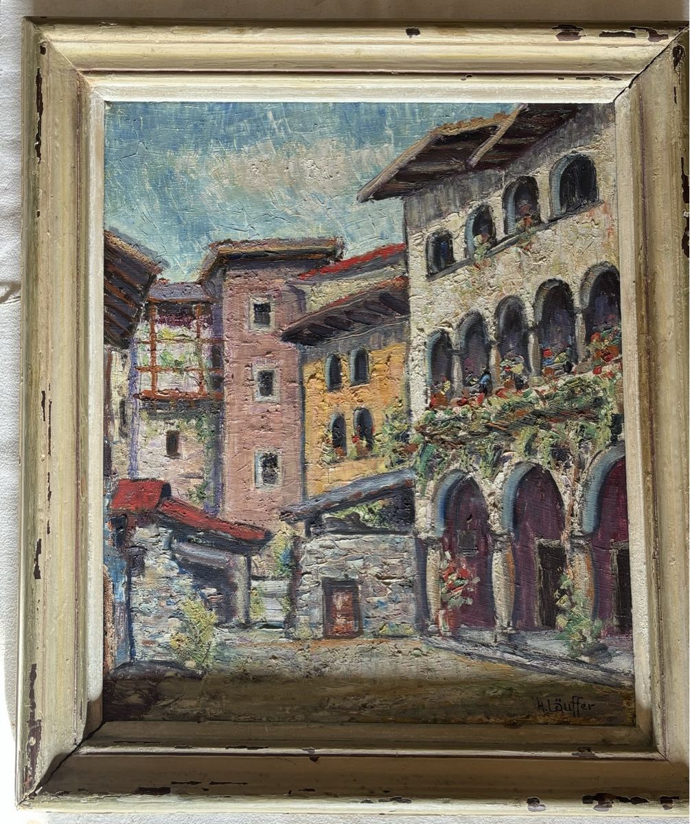 Dipinti: H.LÄUFFER - XXème – Usato da Sion venduto da pasadena1914 2