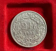 2.00  Franken Stück 1904 - silber