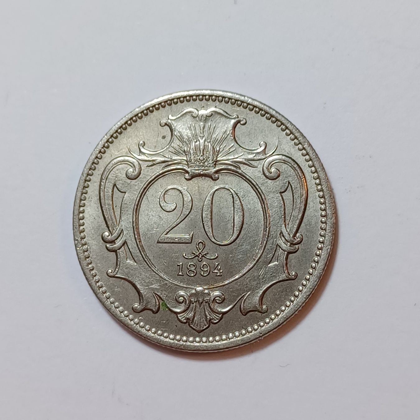 Tutti le monete: 20 Heller 1894 Österreich unz – Usato da Pfäffikon ZH venduto da Welt_Muenzen