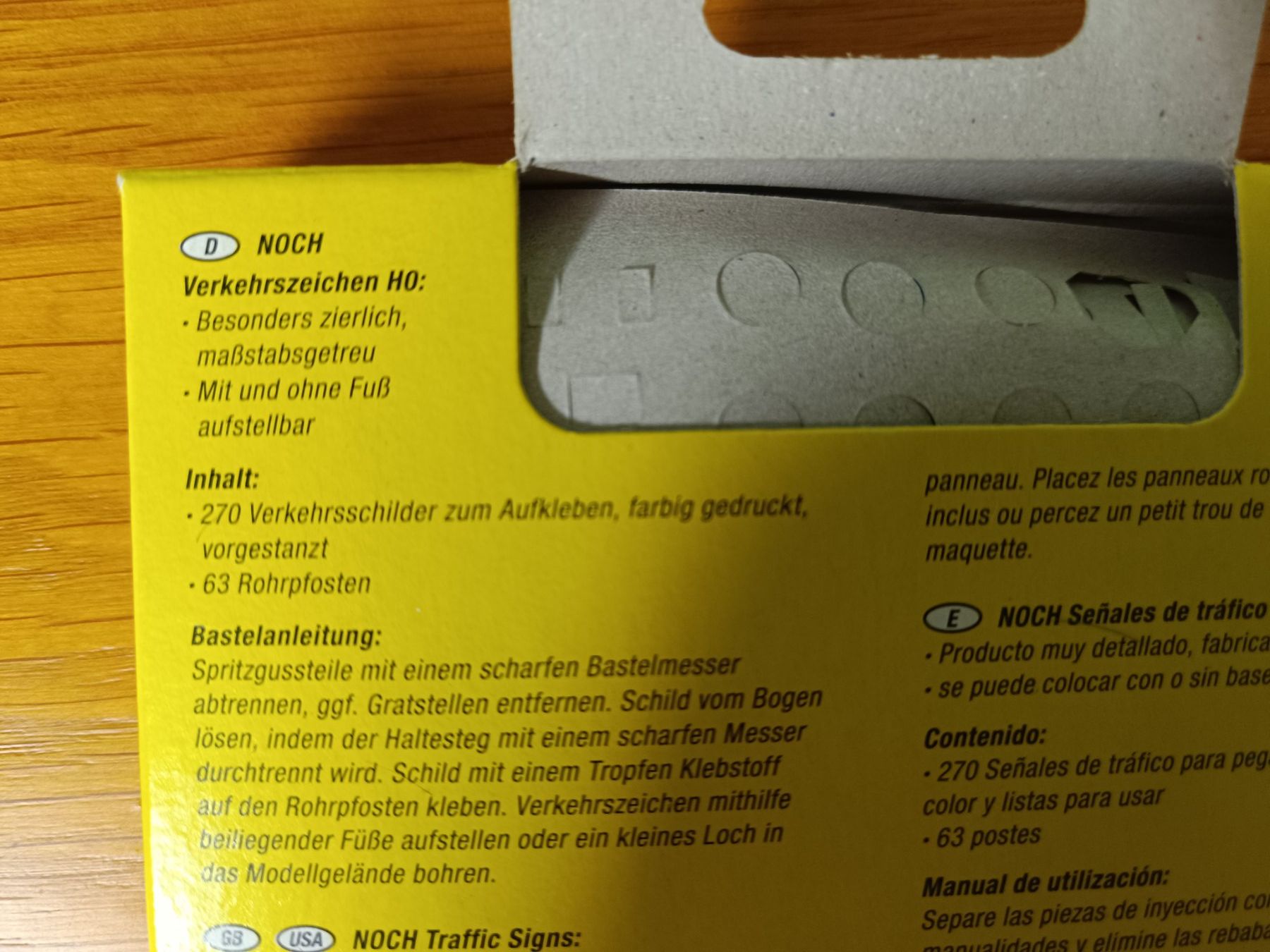 Noch Modelleisenbahnen: Verkehrszeichen H0 – Neu und originalverpackt aus Künten von Aumosa 3