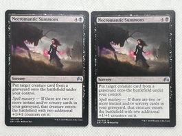 MTG Necromantic Summons ORI 110 Englisch Uncommon 2x