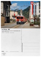 Le Prese Poschiavo Puschlav Bernina Bahn RhB ABe 4/4 III 56