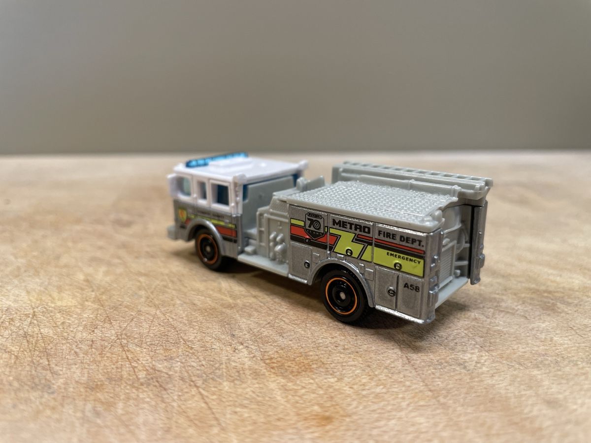 Matchbox Modellini d'auto: Matchbox Fire Engine Pierce Arrow XT – Usato da Frauenfeld venduto da Challenger77 1