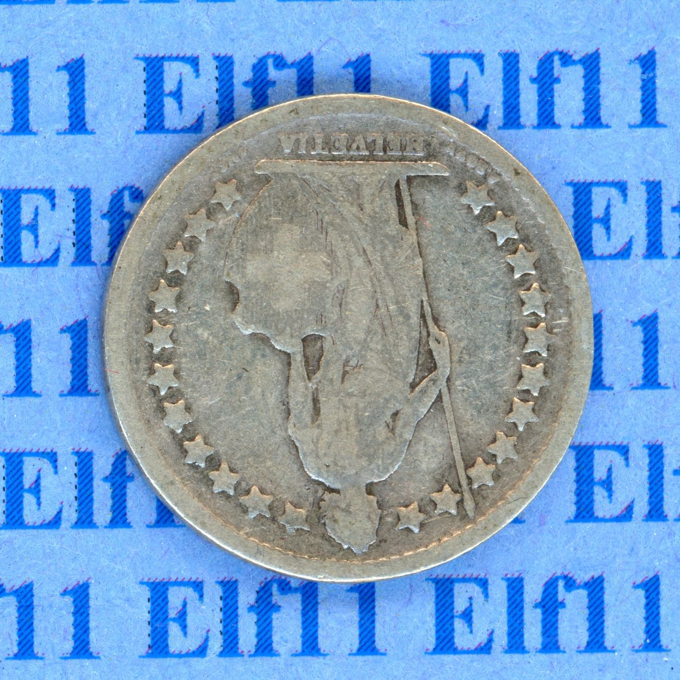 Tutti le monete: CHF___0.50 1899 s 50 Rappen – Usato da Widnau venduto da Elf11 1