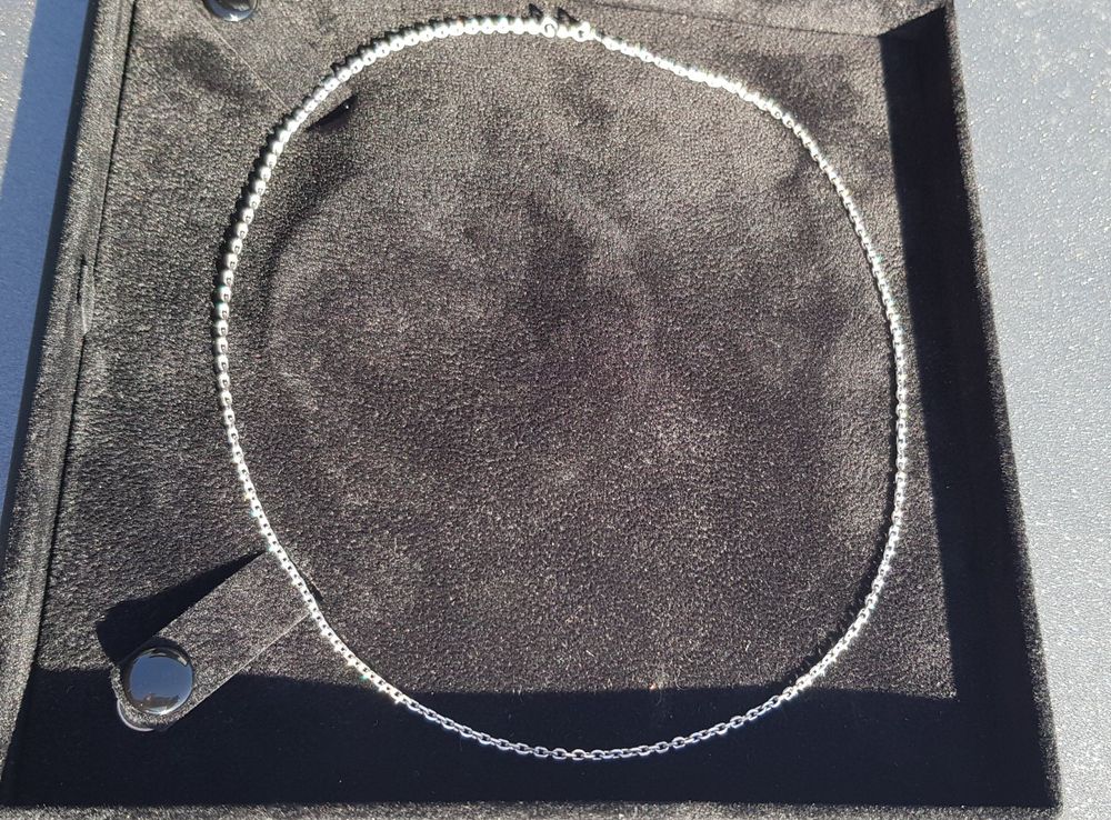 Chaine Or Gris 18 carats 