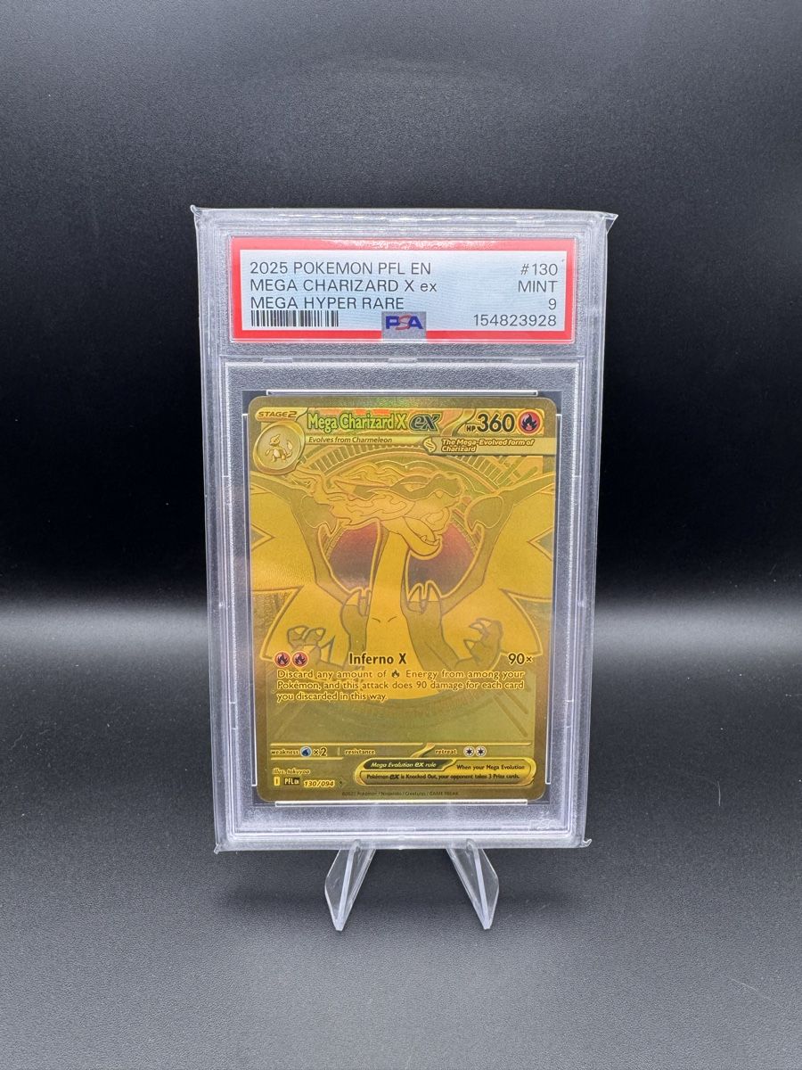 Pokémon Sammelbilder & Trading cards: Pokemon Mega Charizard X Ex Gold PSA 9 – Neu (gemäss Beschreibung) aus Belp von Leoloulou1