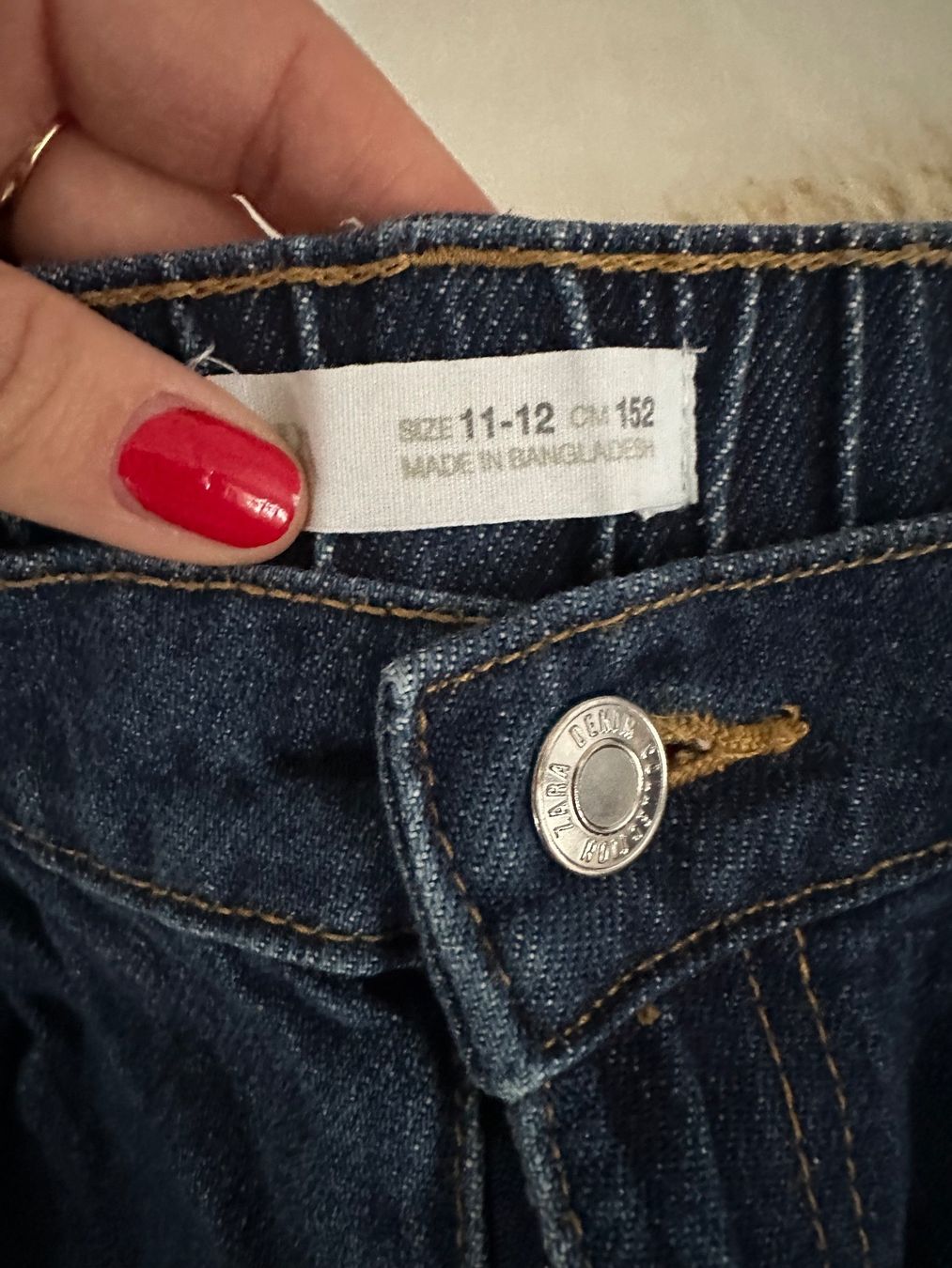 Zara Pantaloni: Jeans Mädchen 11/12 Jahre 152cm – Usato da Rapperswil BE venduto da aro_66tx 1