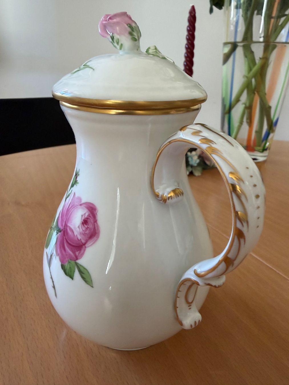Théières: Meissen Tee oder Kaffee Kanne Rose 4 dl – D'occasion à Nussbaumen AG par normajeanbaker 3