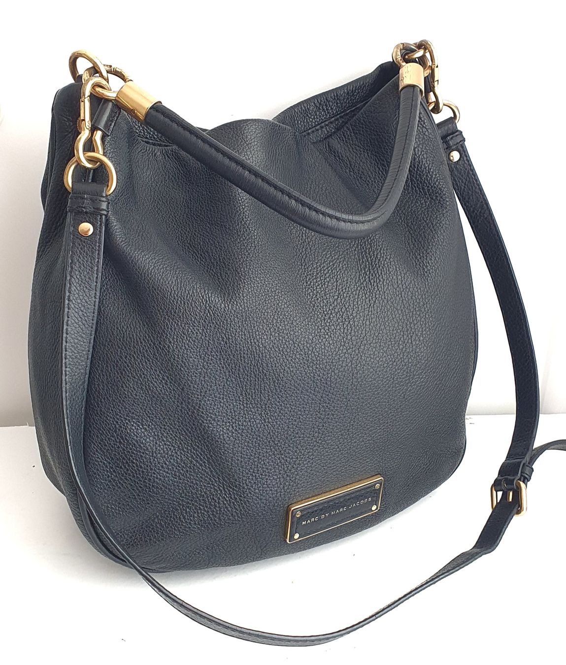Marc Jacobs Borse da donna: Marc Jacobs Henkel/Umhängetasche Softleder Schwarz   – Usato da Niederteufen venduto da Mira_72