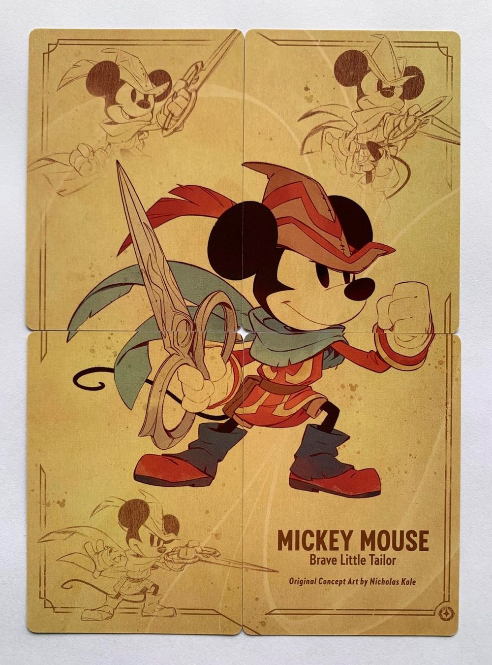 Disney Carte collezionabili: Lorcana Disney Puzzle Mickey Mouse EN-1 – Usato da Lugano venduto da VlaseCard