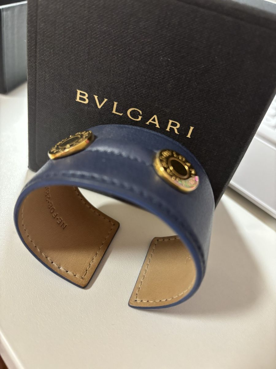 Bulgari Bracciali & Braccialetti: Bulgari armspange Leder / Gold – Nuovo (secondo la descrizione) da Auenstein venduto da sonnenschein1256 2