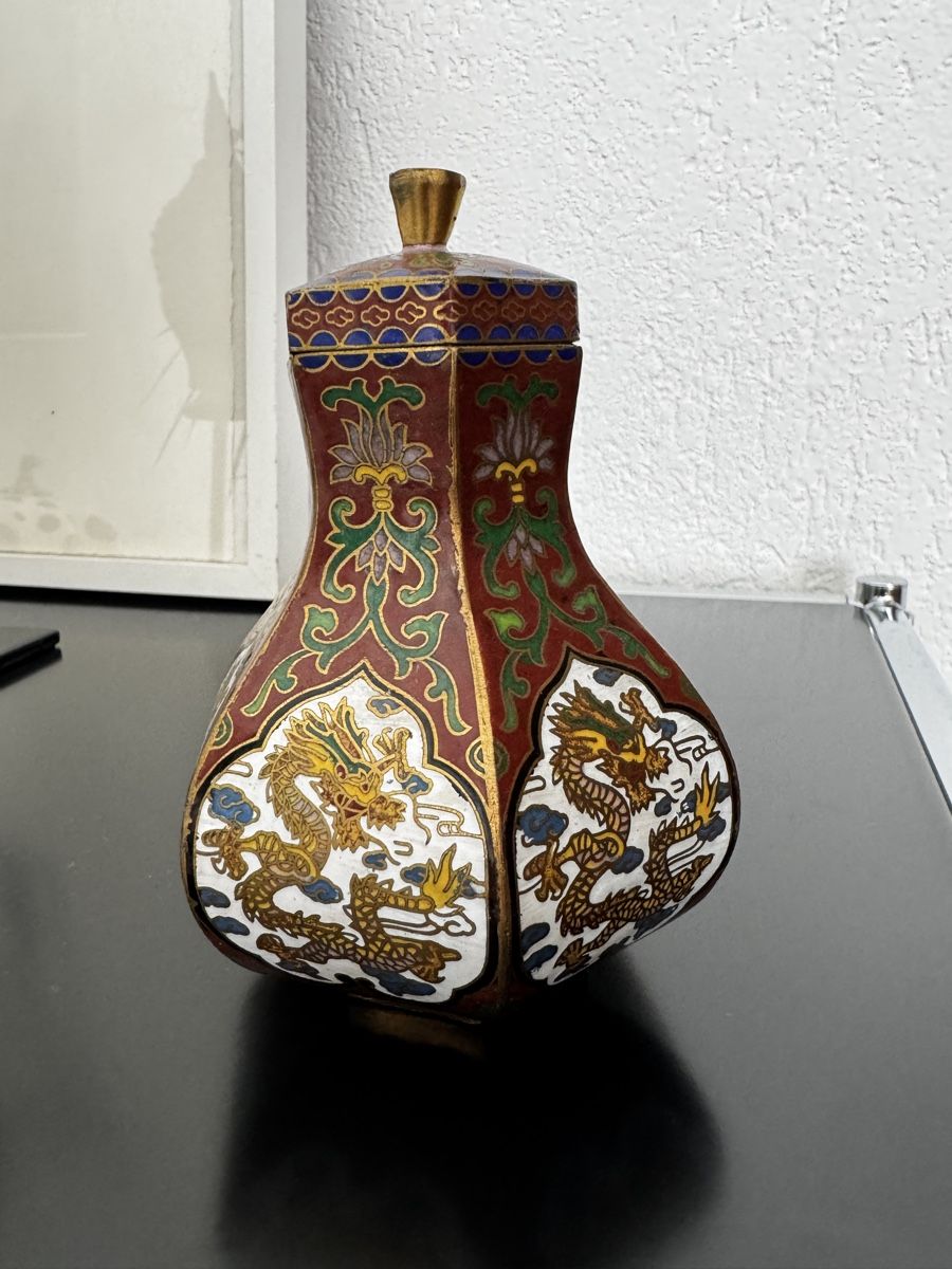 Vasi & Recipienti: Chinesische Cloisonné Vase – Usato da Zürich venduto da WKND93