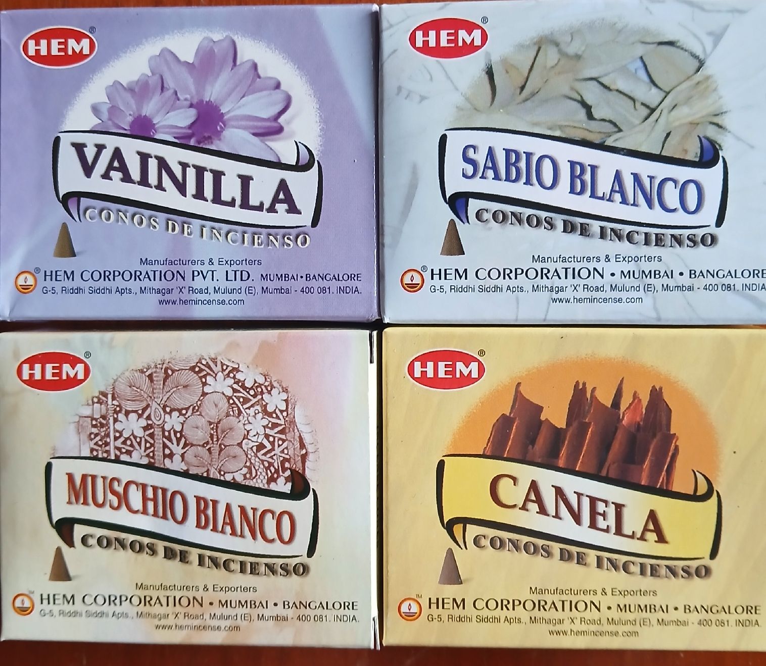 Spray per ambienti: encens cônes 4 x 10 – Nuovo e nell'imballaggio originale da Lausanne venduto da Soulbrother 1