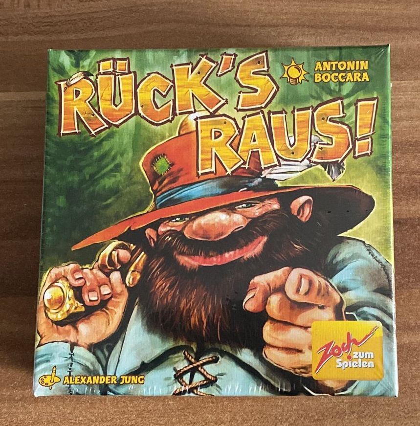 Spiele: Rück's Raus! – Neu und originalverpackt aus Wagenhausen von M.Sieg