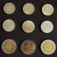 Lot de monnaies suisses en argent & Jetons commémoratifs