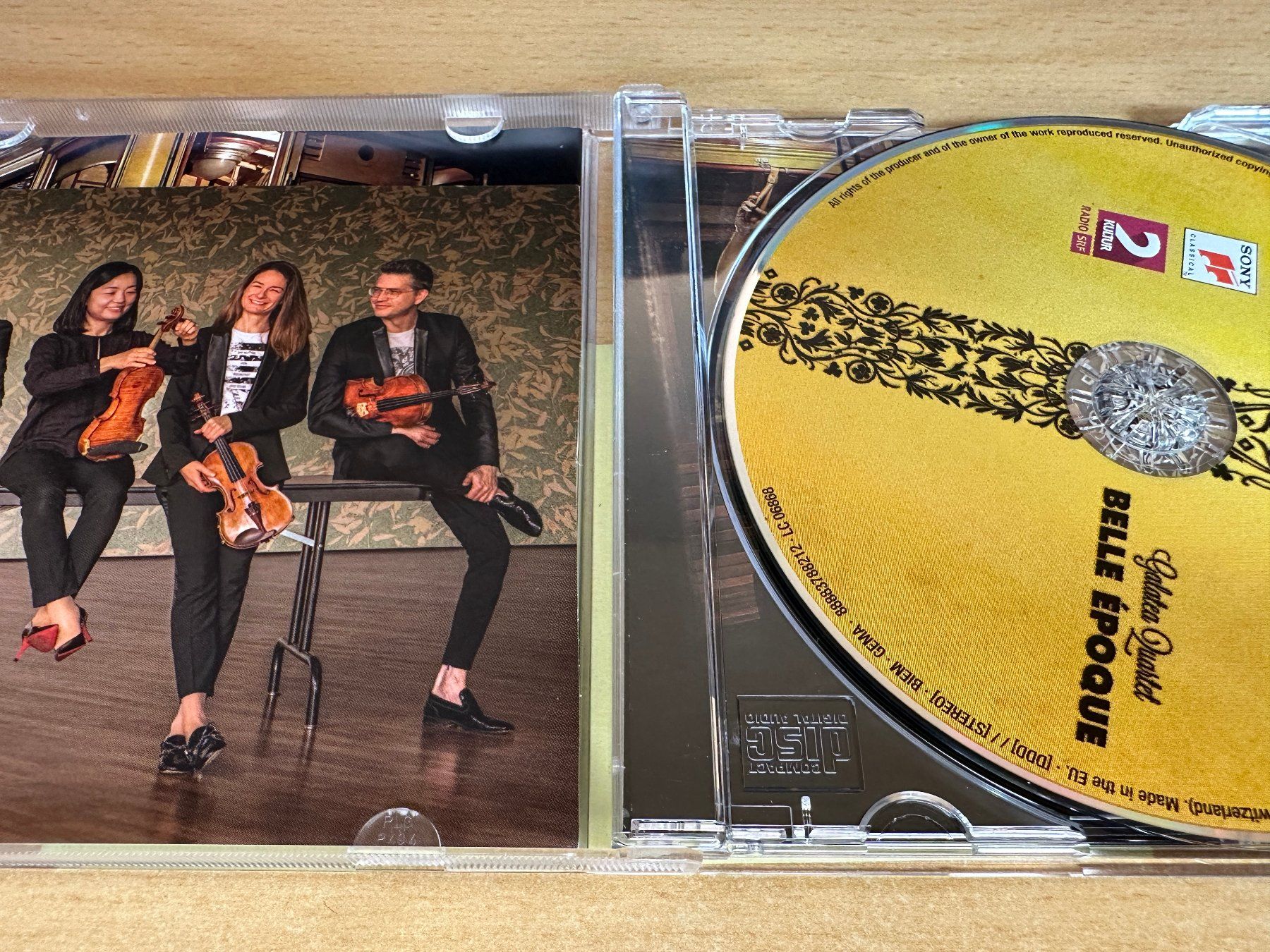 CD: E5 Galatea Quartet – Belle Époque – Usato da Rikon im Tösstal venduto da Alpenmutz 2
