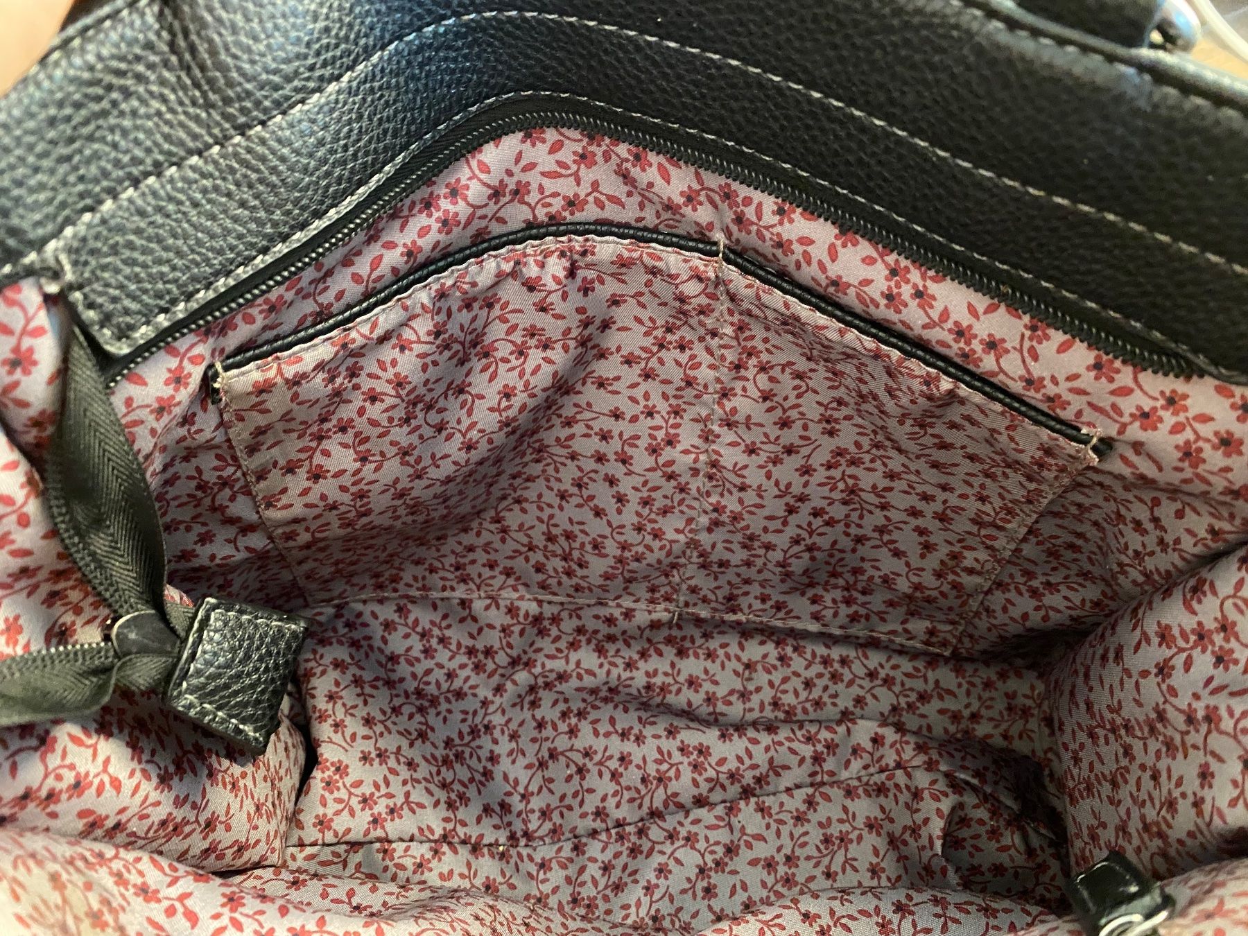 Gabor Borse da donna: Gabor Handtasche Leder mit Schlaufe schwarz – Usato da Pratteln venduto da a23_j2gs 8