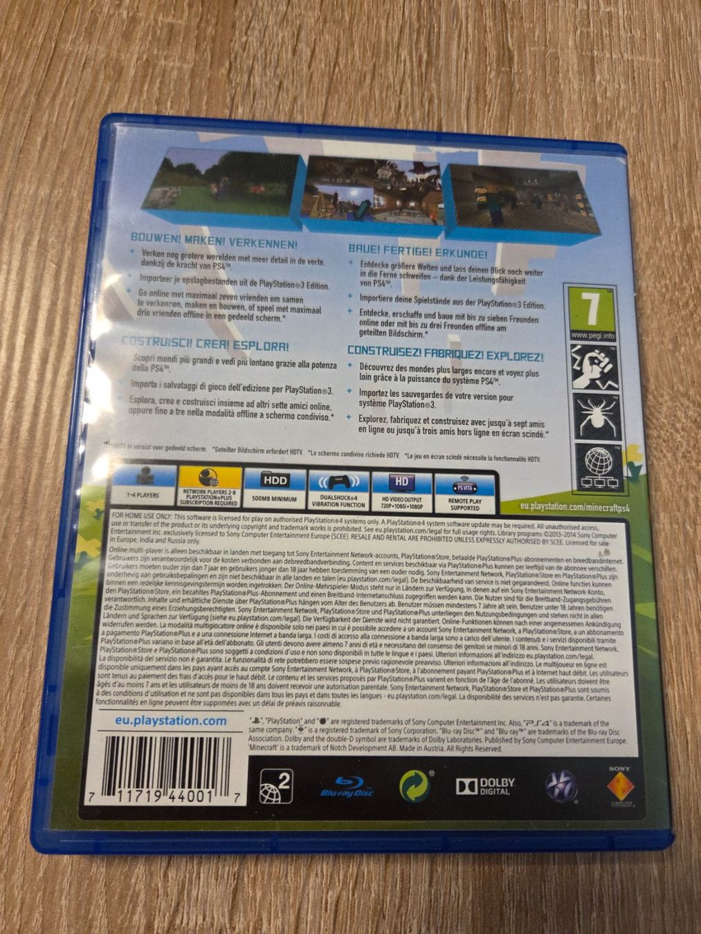 Giochi: Minecraft Playstation 4 Edition PS4 – Usato da Oftringen venduto da Black_Nymeria 1