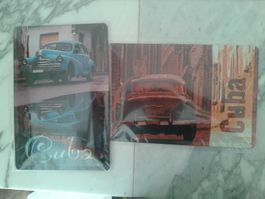 2 Blechschilder Cuba Oldtimer NEU