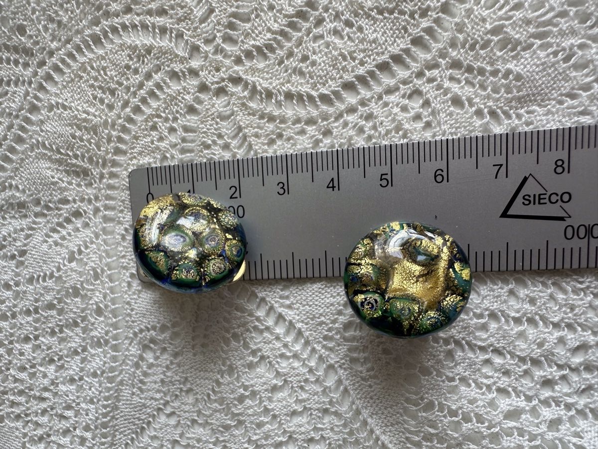 Murano Orecchini pendenti & Orecchini a lobo: Murano Glas Ohrclips, Vintage Schmuck – Usato da Zollikon venduto da pan_8jtm 5