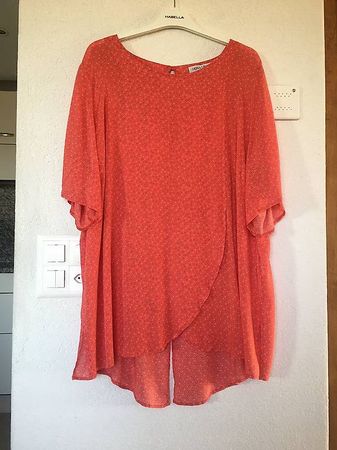 Lässige Sommerbluse, Gr. 50, neu