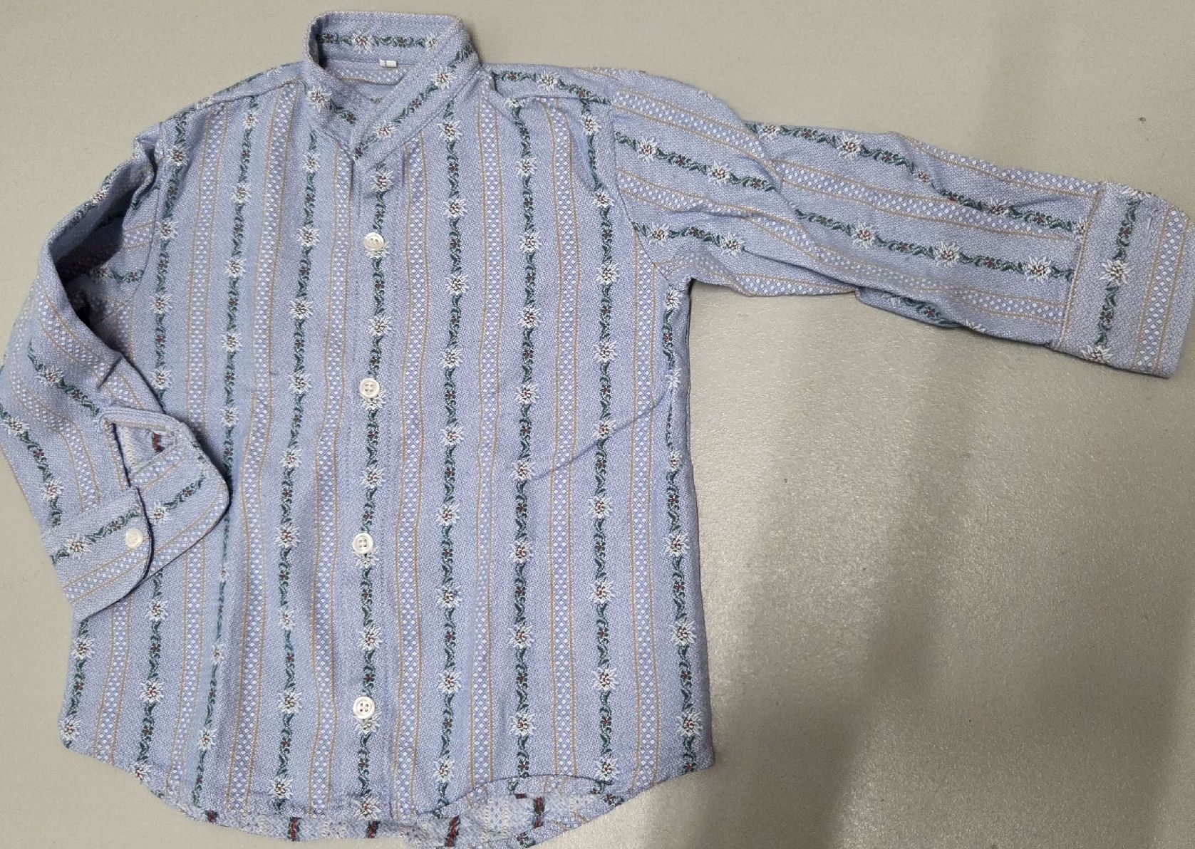 Edelweiss Camicie, T-shirt & Polo: Edelweisshemd, Grösse 98, Top Zustand! – Nuovo (secondo la descrizione) da Latterbach venduto da CamperThes