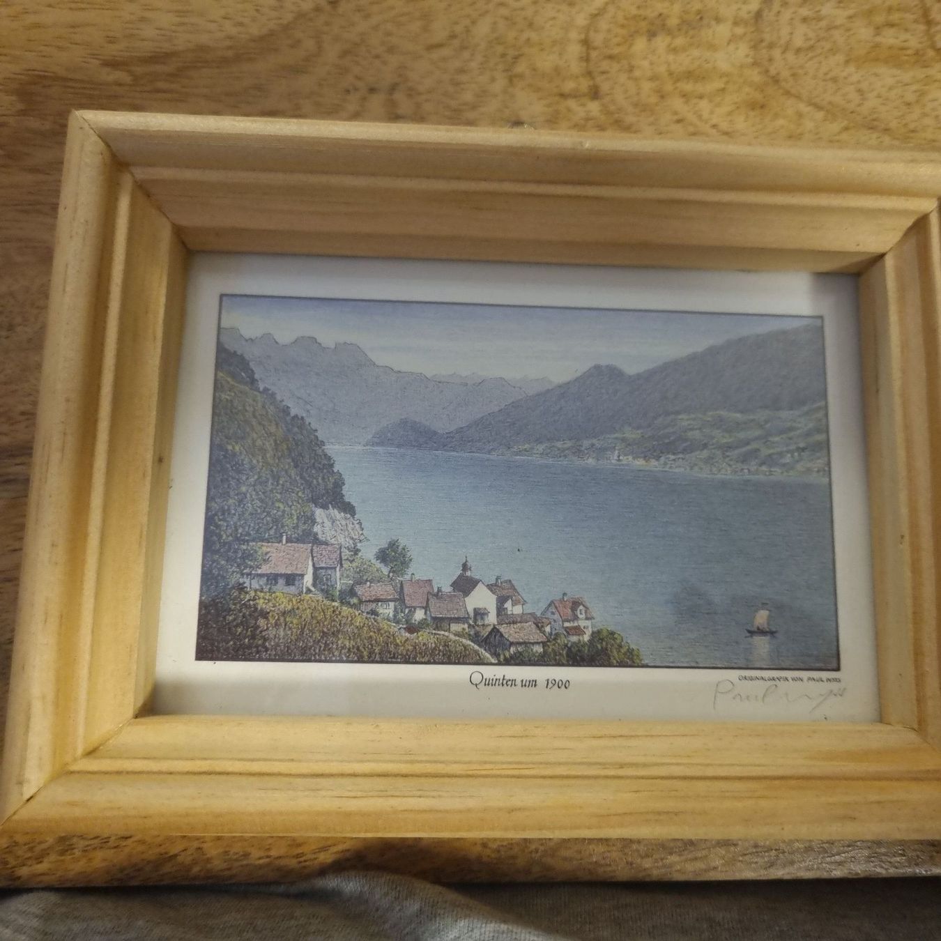 Grafica & Litografie: 4xLithographie Paul Wyss Quinten – Usato da Zürich venduto da Melossoap 1