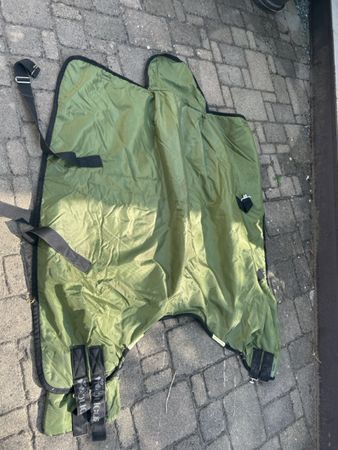 Pferdedecke Smartex All-in-One 105 cm Grün 46" mit Beschädig