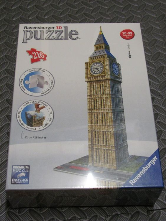 Big Ben 3D Puzzle von Ravensburger Kaufen auf Ricardo