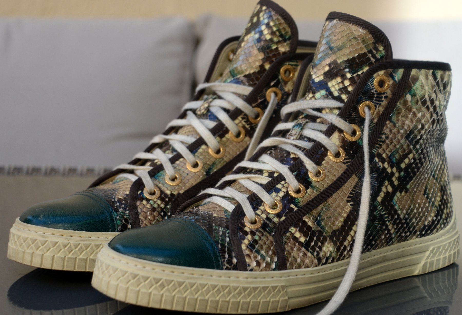 Chanel Herrenschuhe: CHANEL Python Sneaers 40.5 – Gebraucht aus Collonges von Auganien 4