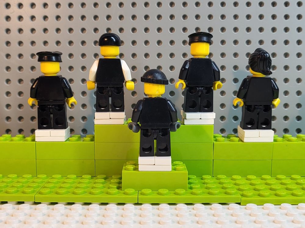 5 Lego-Minifiguren Polizei, Original oder viel Eigenkreation (Gebraucht ...