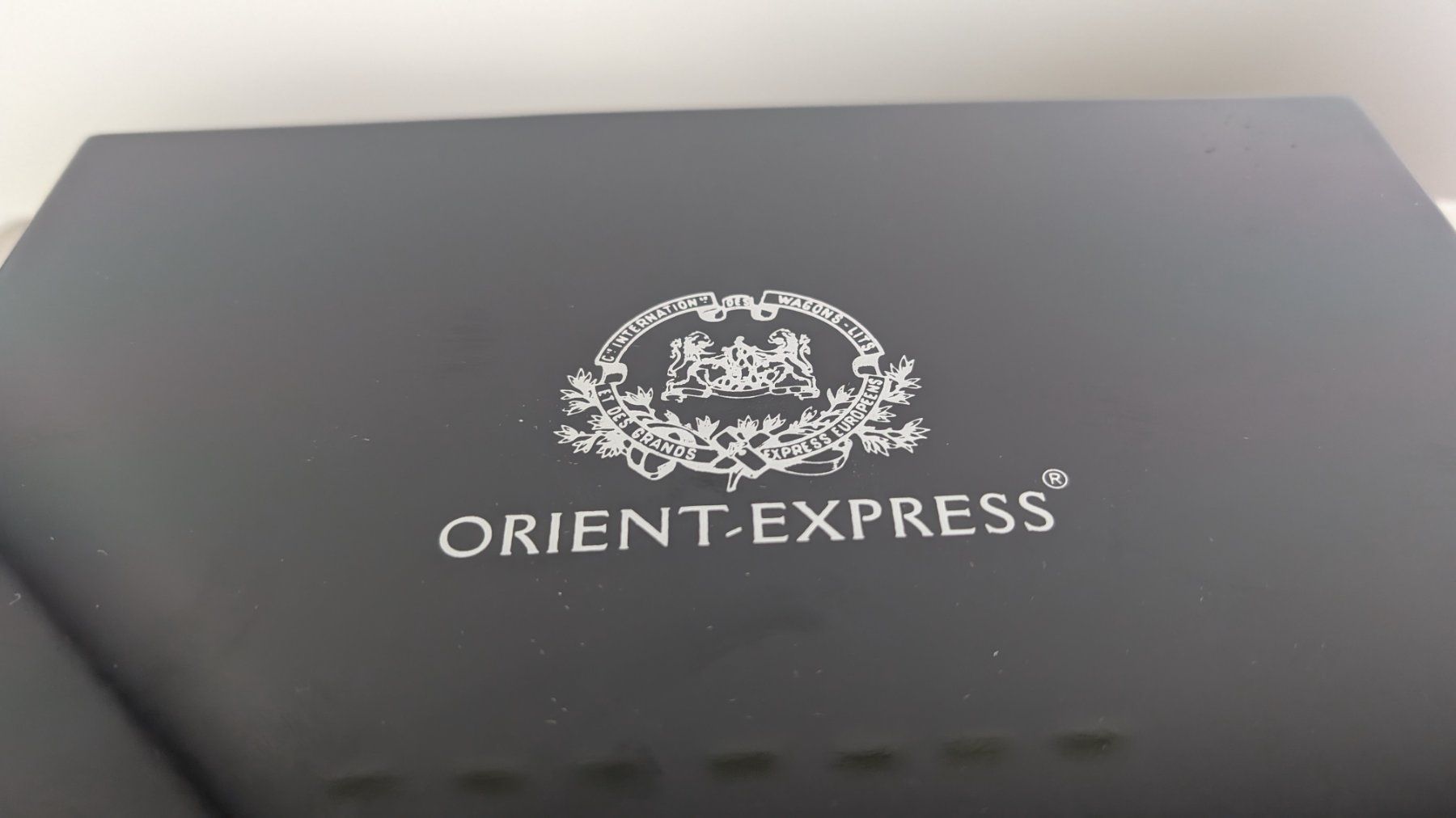 Giochi: Orient-Express Poker-Set, neuwertig – Nuovo e nell'imballaggio originale da Zürich venduto da 1.Simon 7