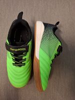 Hallenturnschuh Gr. 29 grün Kangaroos, gut erhalten