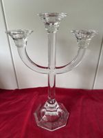 Glas Kerzenstaender fuer 3 Kerzen, Weihnachtszeit! ✨🕯️🎄