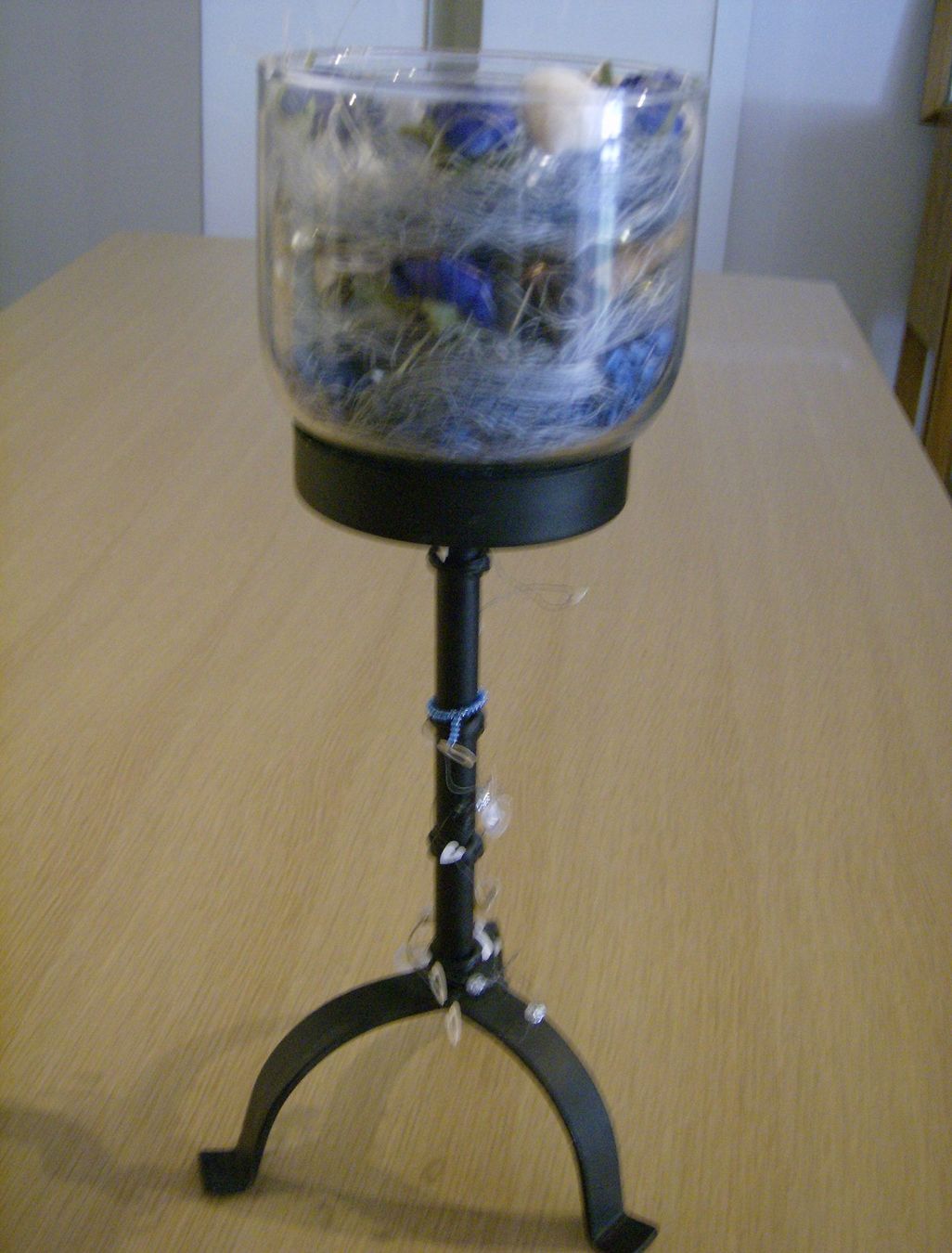 Portacandele: Kerzenständer im Glas Blau – Usato da Niederbipp venduto da Trude04