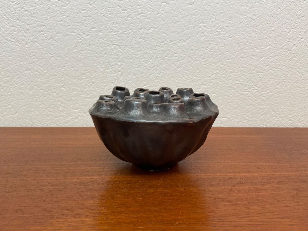 INFILM Keramikvase In Kopf-Form – Moderne Abstrakte Deko Für Sukkulenten, 25x21x13 Cm, Für Wohnzimmer & Café