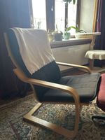 Poäng Ikea Stuhl schwarz