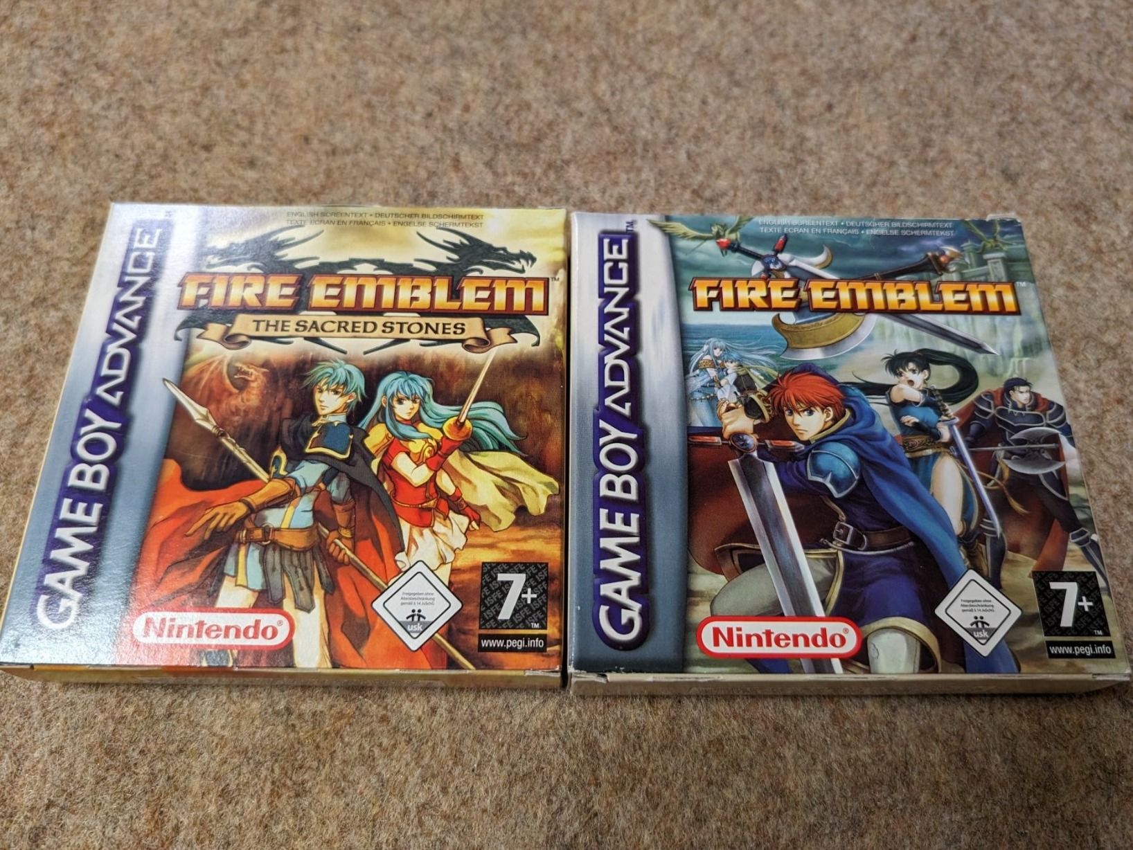 Fire Emblem Sur Game Boy Advance – Version PAL Française – Complet (boîte, Notice)