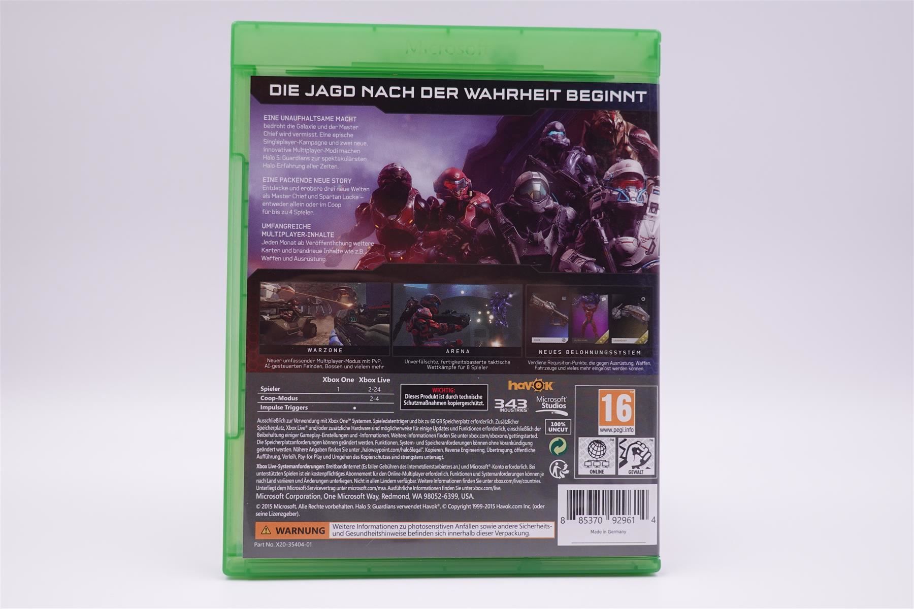 Microsoft Giochi: Halo 5 (XBOX ONE) – Usato da Herisau venduto da ZelliZone 1