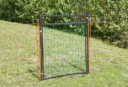 Tür für Elektrozaun von 95 - 125 cm
