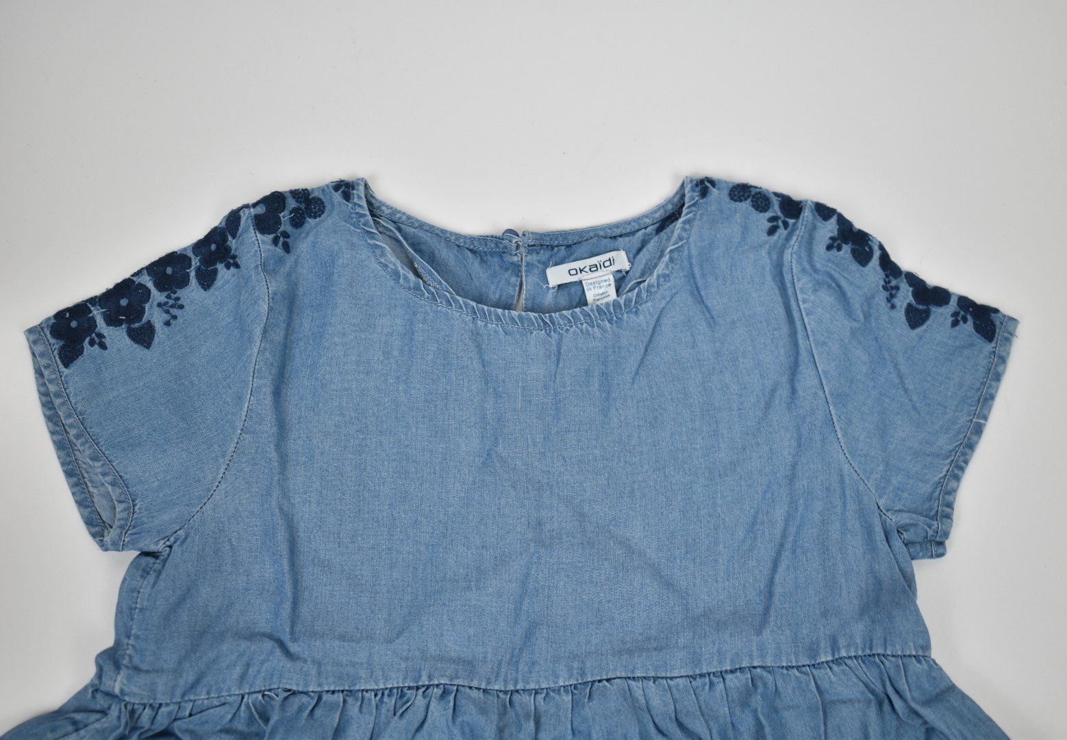 Okaidi Camicette, T-shirt & Top: Okaidi Bluse/Tunika, Mädchen, Gr.140 – Usato da Nürensdorf venduto da 2ND_STORY 1