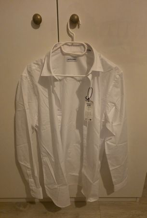 Herren Hemd Jack & Jones weiss Grösse L neu mit Etikett