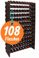 Stapelbar Weinregal Bambus