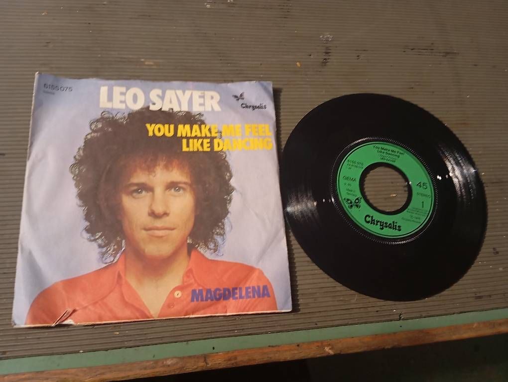 Dischi in vinile: Leo Sayer - You Make Me Feel Like Dancing Single Vinyl – Usato da Basel venduto da Petergunn