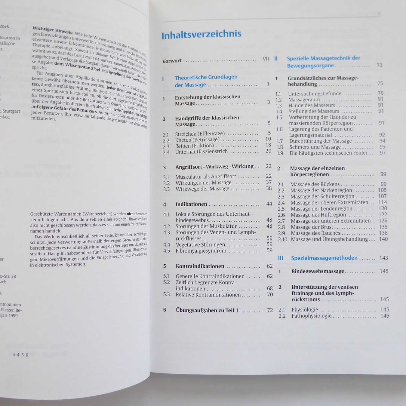Libri: Technik der Massage - Thieme – Usato da Basel venduto da Kunterbunt12 6
