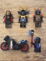 LEGO Ninjago Schurken Lot Motorrad Oni Mr. E & General