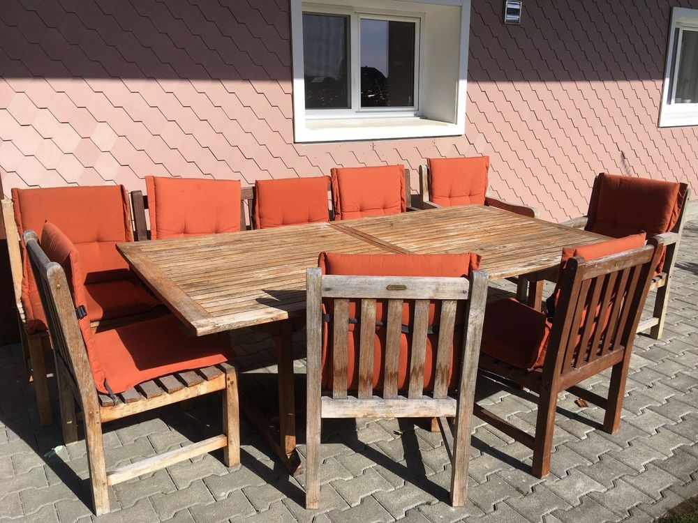 Gartenmobel Teak Gebraucht