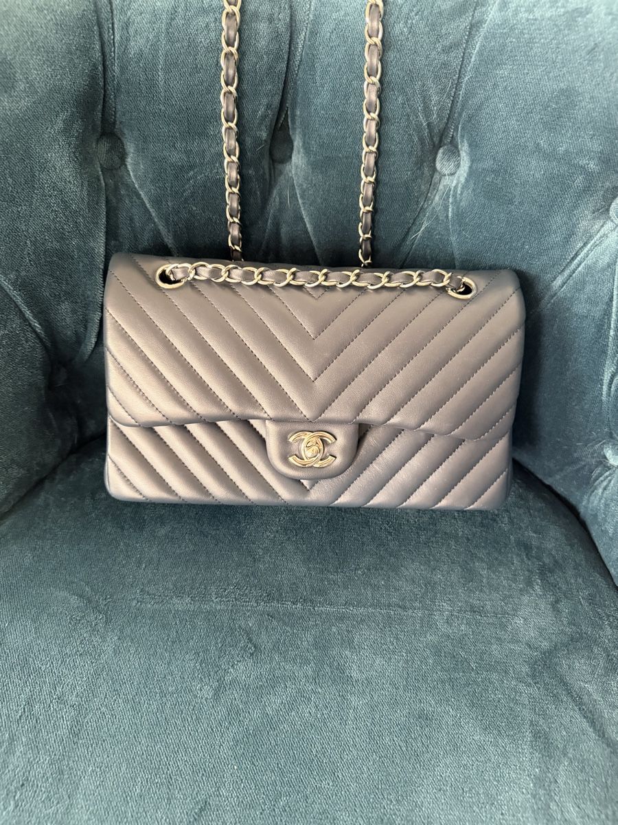 Borse da donna: Borsa Cantal 2.55 blu geans – Usato da Lugano venduto da fer_ckb9