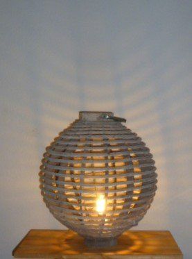 Lampade: Korb-Steh-Lampe, ein Hingucker Ø 440 mm – Usato da Effretikon venduto da Heimstudio 4